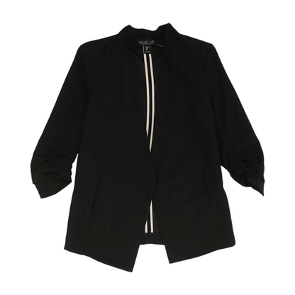 Black Solid Blazer