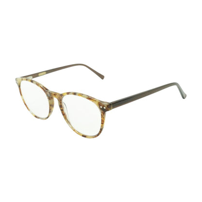 Tortoise Demi Round Unknown Prescription Eyeglasses