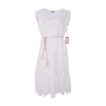 White Midi Dress