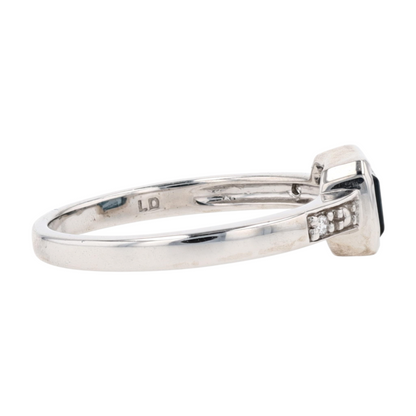Sterling Silver London Blue Topaz Fashion Ring