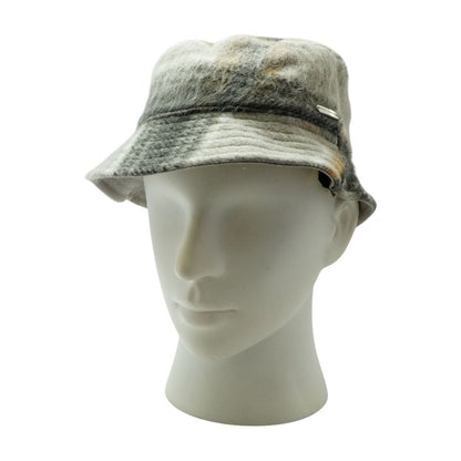 Gray Plaid Bucket Hat