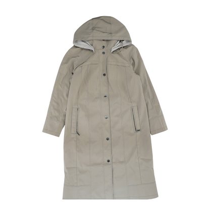 Beige Solid Jacket