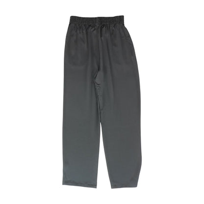 Black Solid Pants