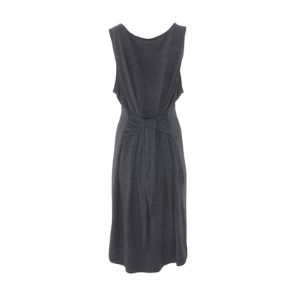 Gray Plus Midi Dress