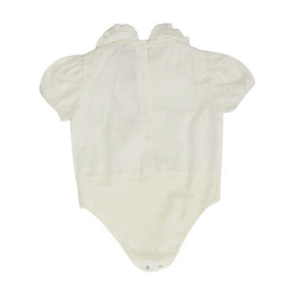 Ivory Short Sleeve One-Piece