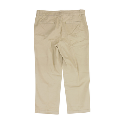 Beige Regular Pants