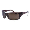 Brown Rectangle Sunglasses