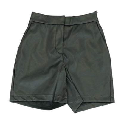 Black Solid Shorts