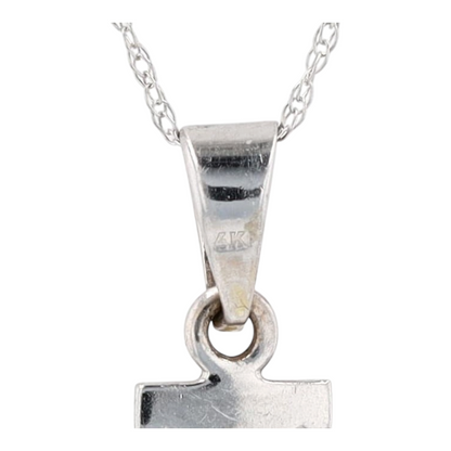 14K Two-Tone Gold Pendant Necklace