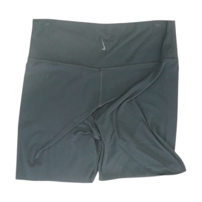 Black Solid Active Shorts