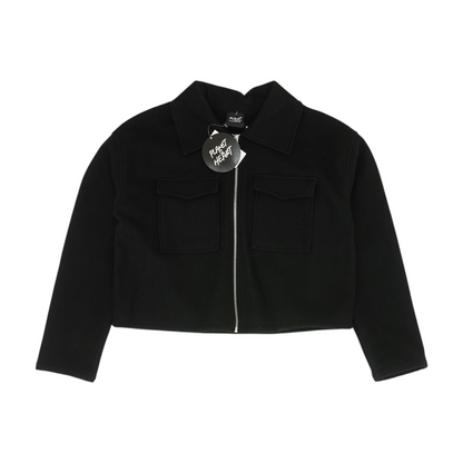 Black Solid Jacket