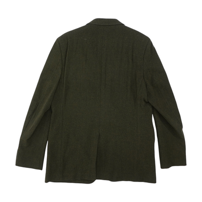 Green Solid Sport Coat