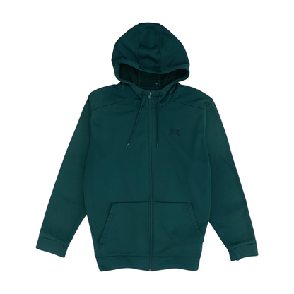 Green Solid Active Jacket