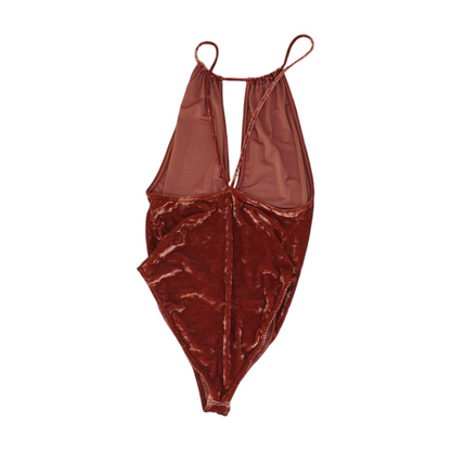 Burgundy Bodysuit Blouse