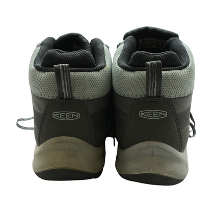 Gray Mid-Top Athletic Shoes