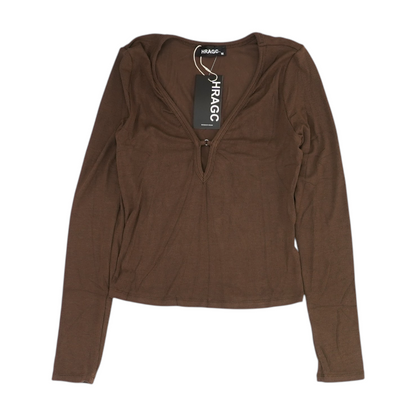 Brown Blouse