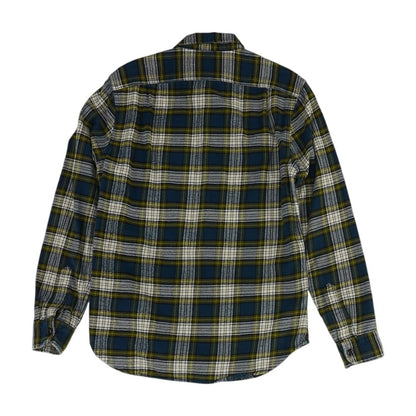 Blue Plaid Flannel Button Down