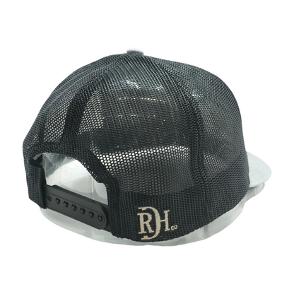 Gray Red Dirt Hat Co. Ballcap Hat