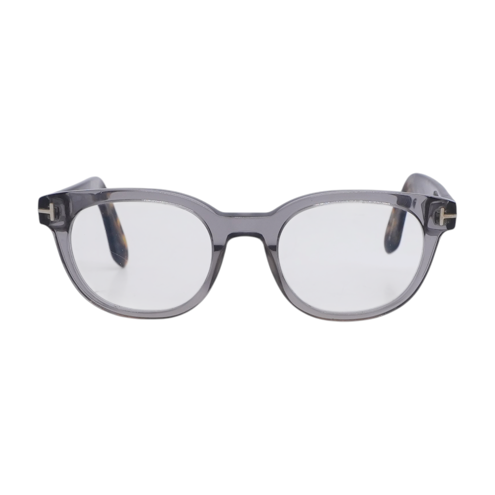 Gray TF 5807-B Round Prescription Eyewear