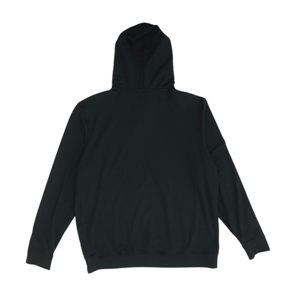 Black Solid Hoodie Pullover
