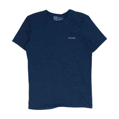 Navy Striped Active T-Shirt