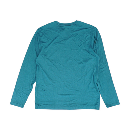 Teal Solid Active T-Shirt