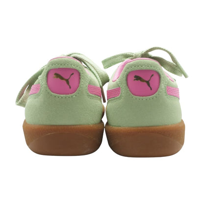 Palermo Green Leather Athletic Shoes