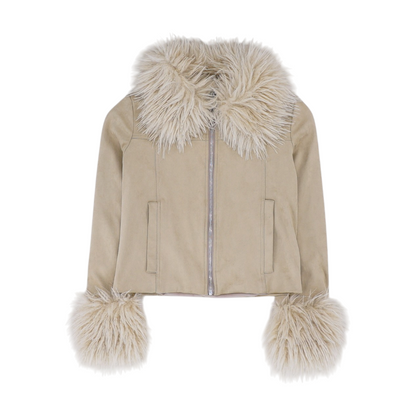 Tan Solid Jacket