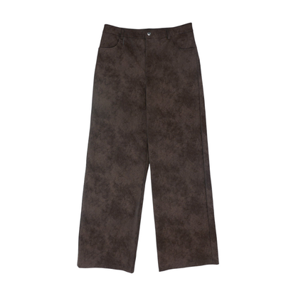 Brown Wide Leg Pants
