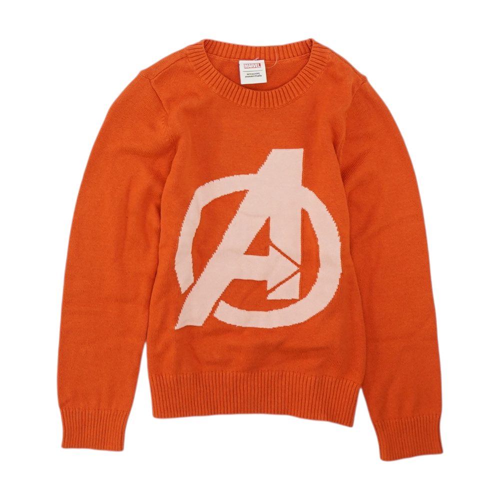 Orange Pullover Sweater