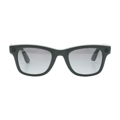 Black Meta Wayfarer Smart Glasses