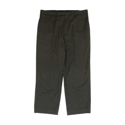 Charcoal Striped Regular Pants