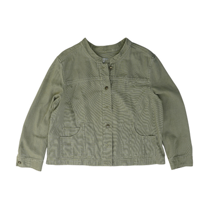 Green Solid Jacket