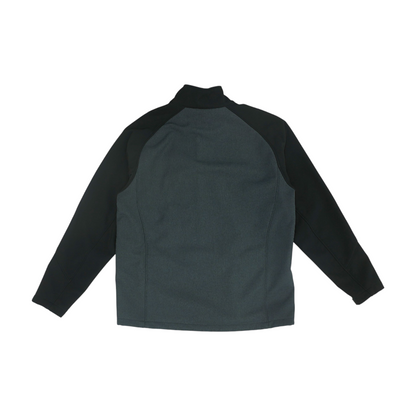 Gray Color Block Jacket