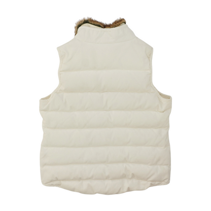 Ivory Solid Vest