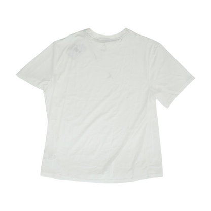 White Solid Active T-Shirt