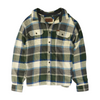 Multi Plaid Flannel Button Down