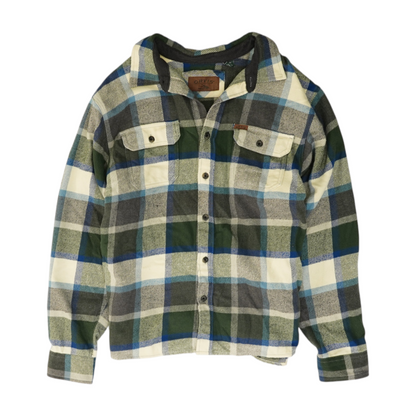 Multi Plaid Flannel Button Down