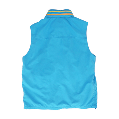 Blue Solid Vest