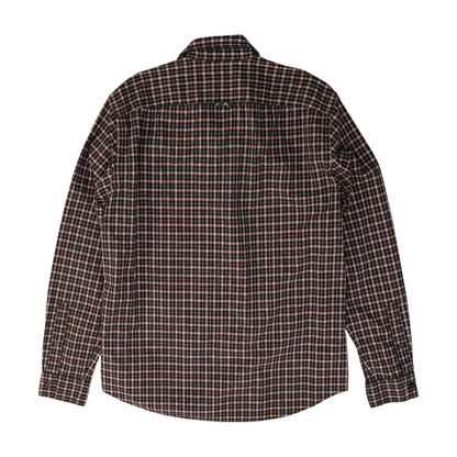 Charcoal Check Long Sleeve Button Down
