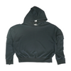 Black Solid Hoodie Pullover