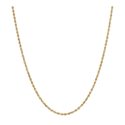 14K Yellow Gold Chain Necklace