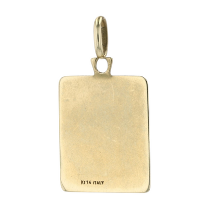 14K Yellow Gold Pendant