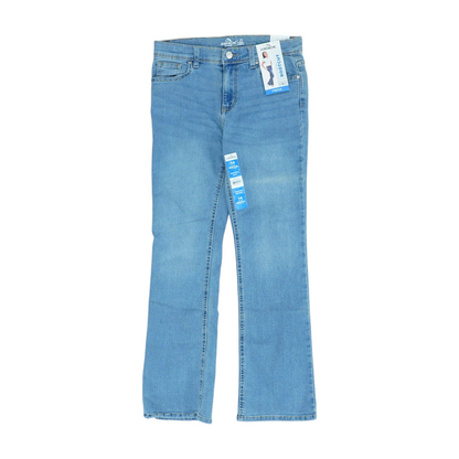 Blue Solid Jeans