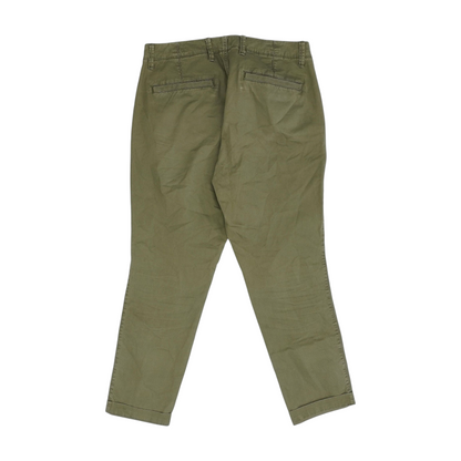 Green Slim Pants
