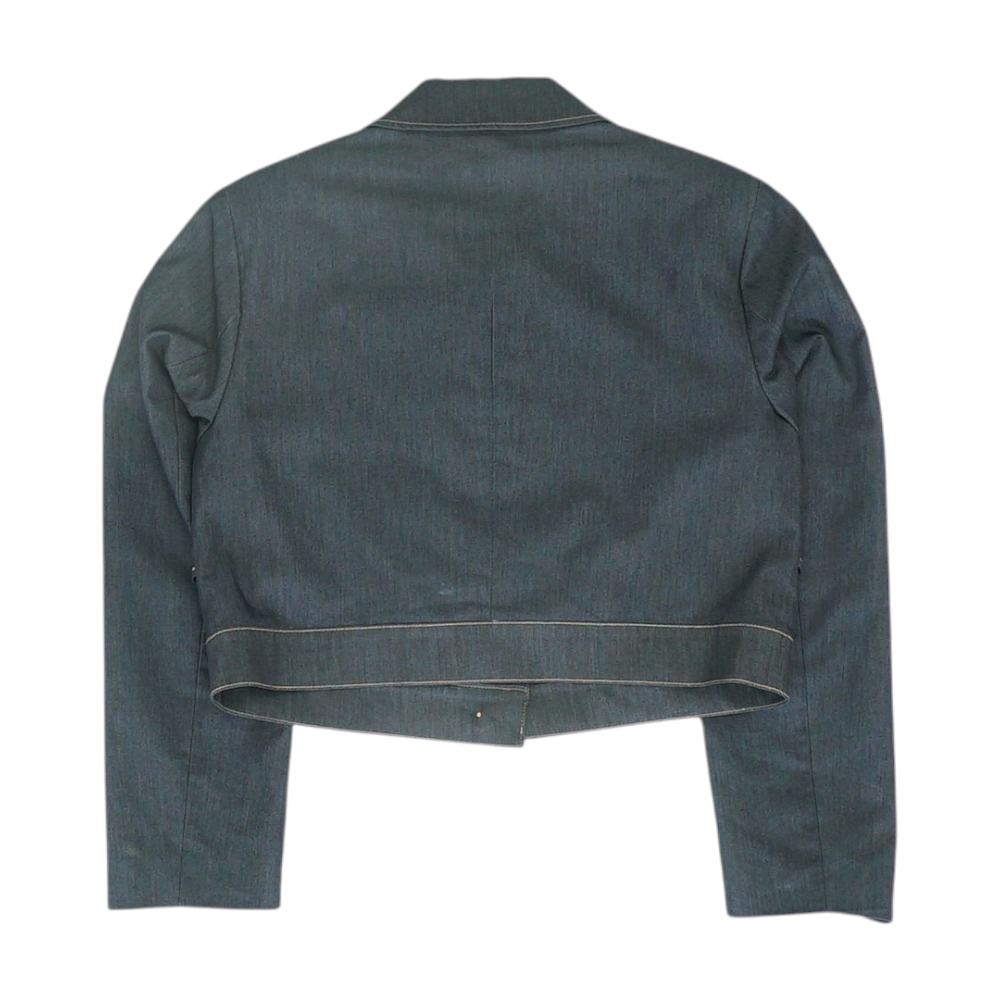 Indigo Solid Jacket