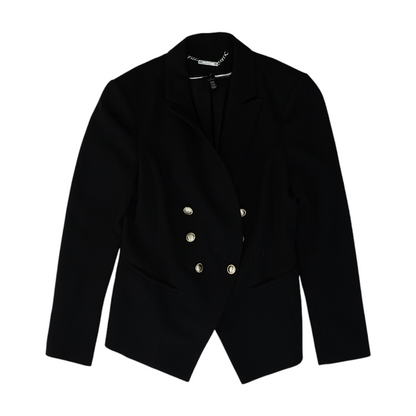 Black Solid Blazer