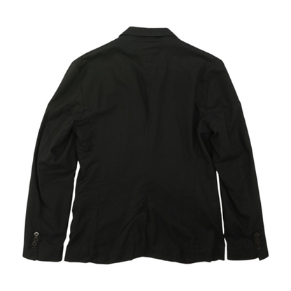 Black Solid Sport Coat