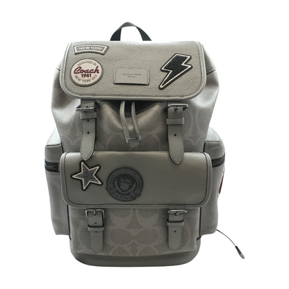 Sprint Backpack In Maxi Signature Canvas With Patches