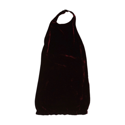 Maroon Mini Dress